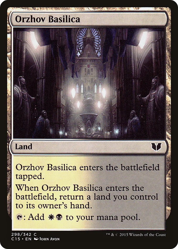 Orzhov Basilica — Commander 2015 — Magic: The Gathering