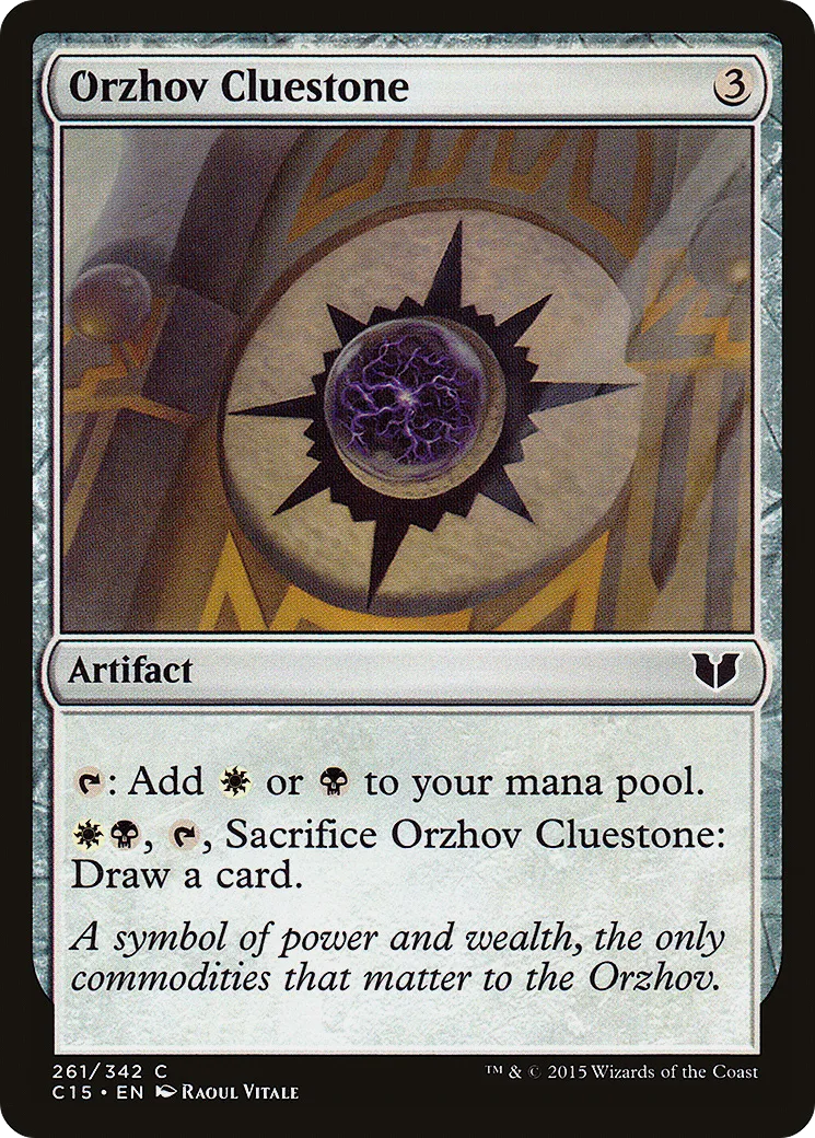 Orzhov Cluestone — Commander 2015 — Magic: The Gathering