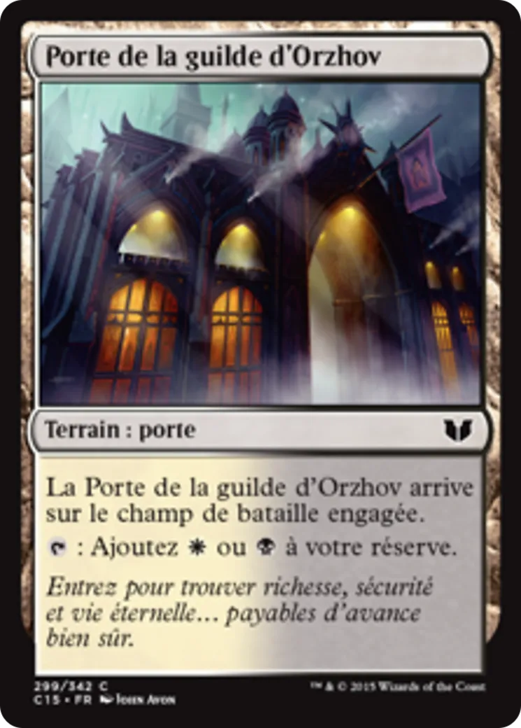 Porte de la guilde d'Orzhov — Commander 2015 — Magic: The Gathering