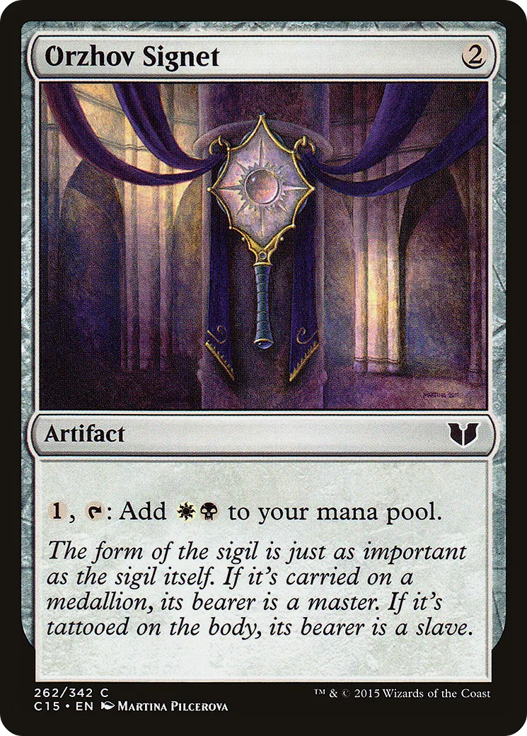 Cachet d'Orzhov — Commander 2015 — Magic: The Gathering