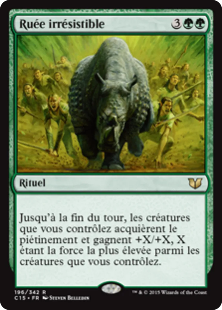 Ruée irrésistible — Commander 2015 — Magic: The Gathering