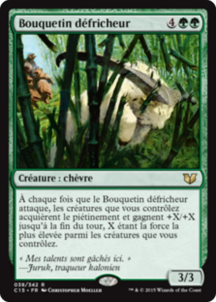 Bouquetin défricheur — Commander 2015 — Magic: The Gathering