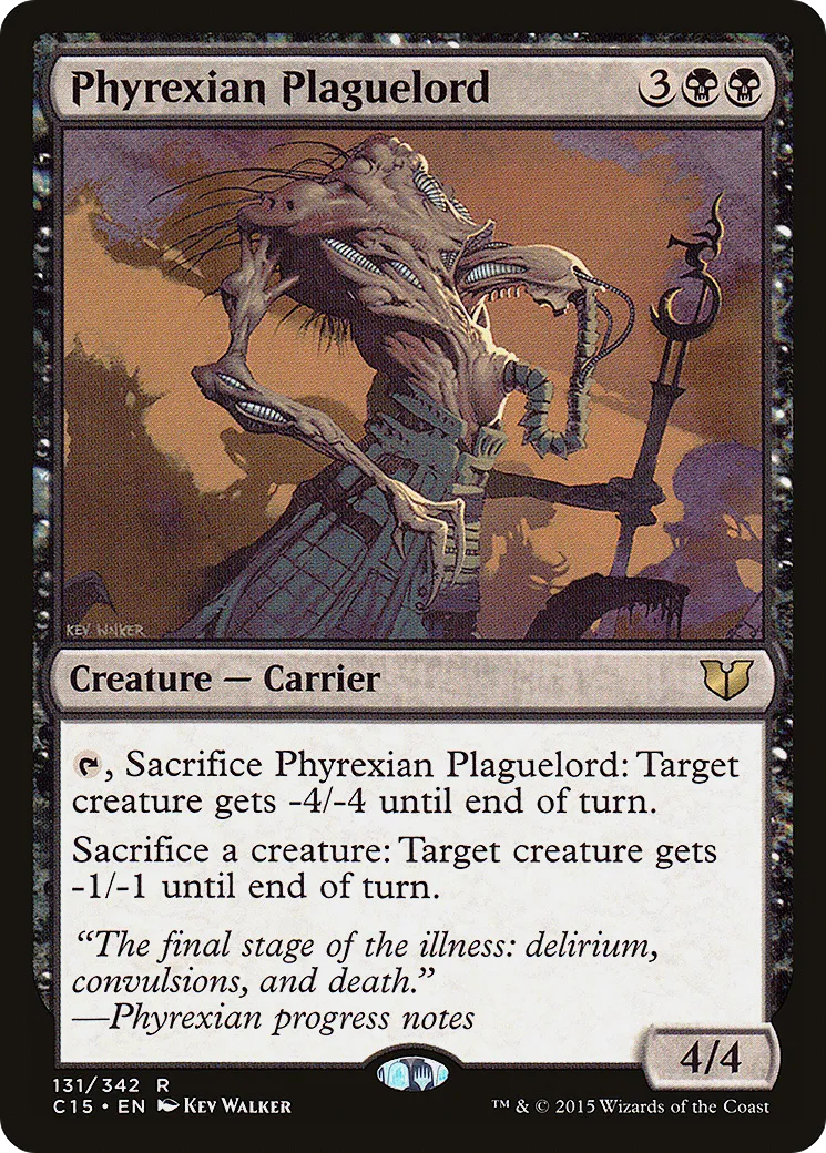 Phyrexian Plaguelord — Commander 2015 — Magic: The Gathering