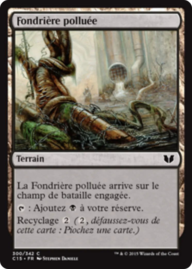 Fondrière polluée — Commander 2015 — Magic: The Gathering
