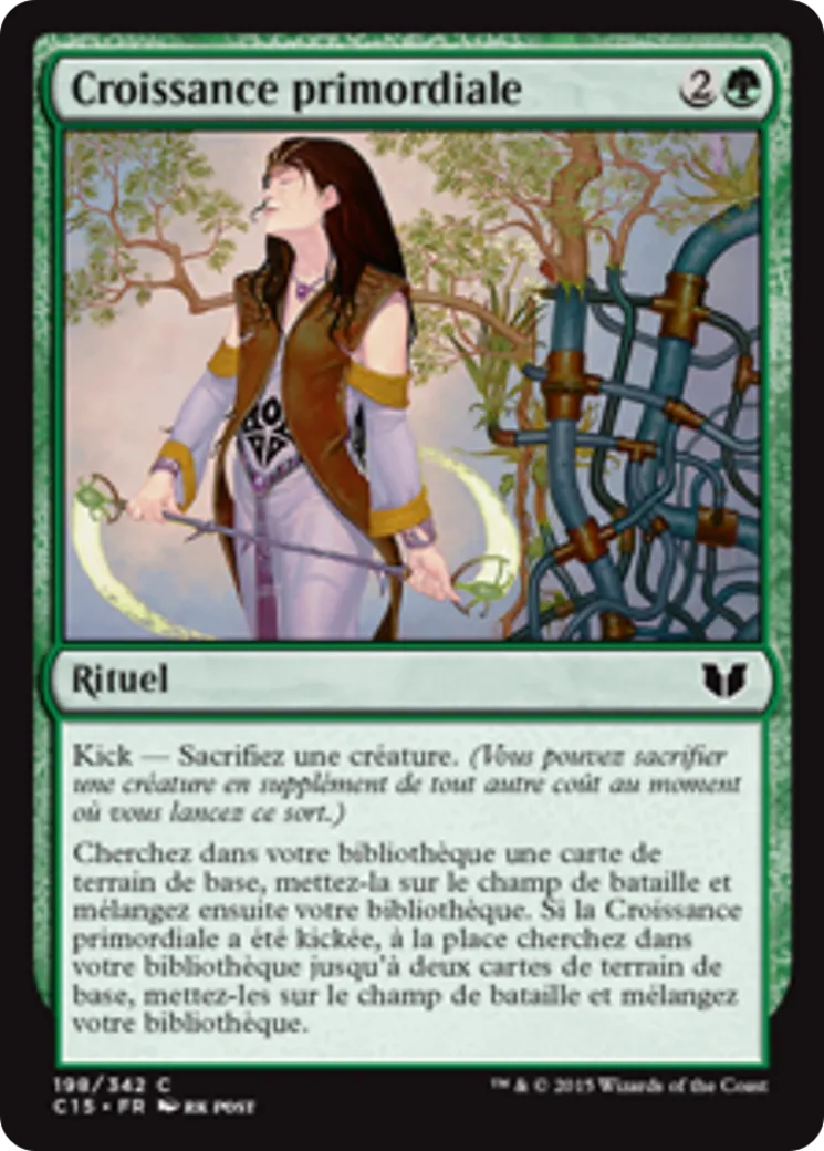 Croissance primordiale — Commander 2015 — Magic: The Gathering