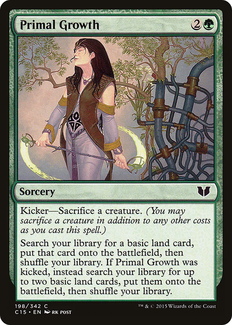 Primal Growth — Commander 2015 — Magic: The Gathering