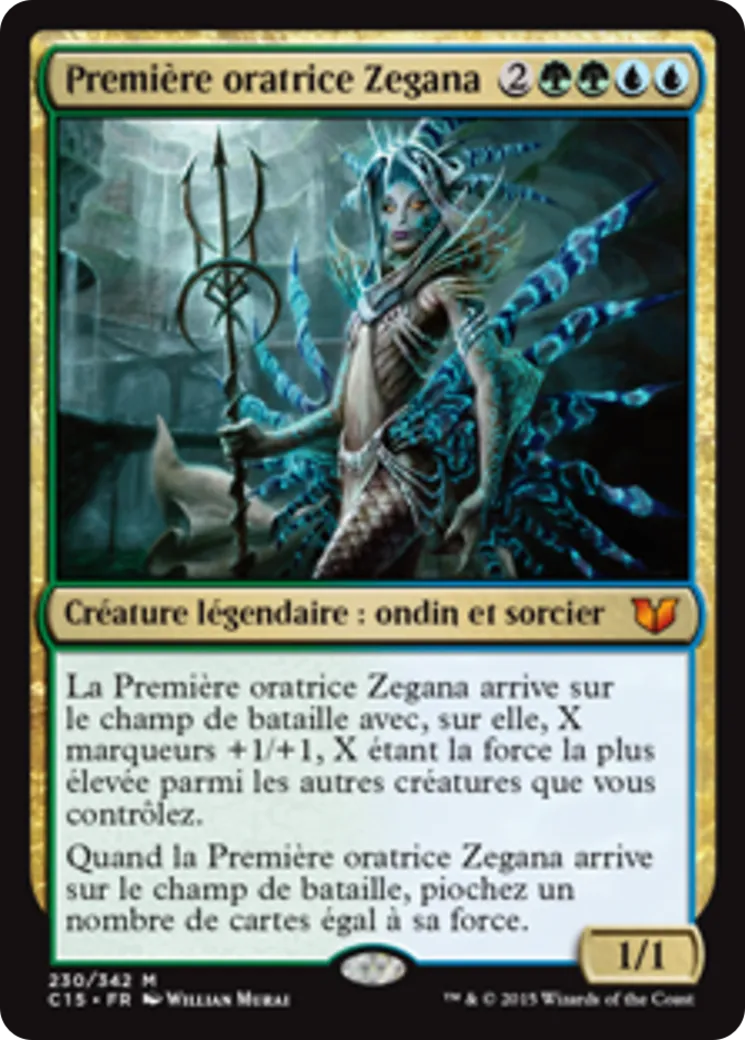 Première oratrice Zegana — Commander 2015 — Magic: The Gathering
