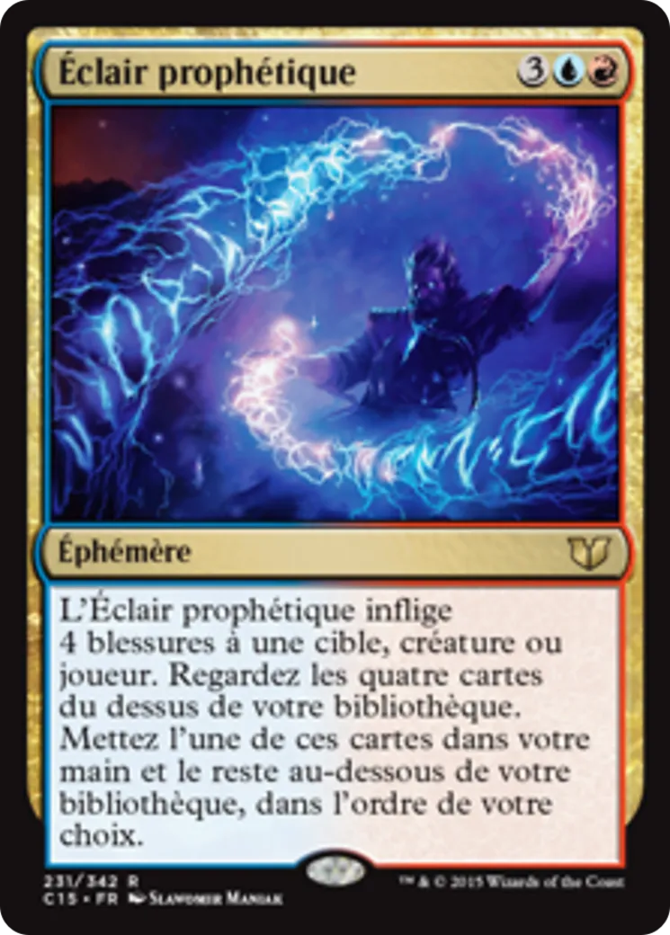 Éclair prophétique — Commander 2015 — Magic: The Gathering