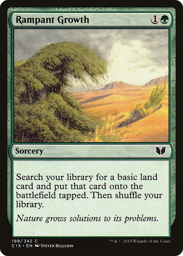 Rampant Growth — Commander 2015 — Magic: The Gathering