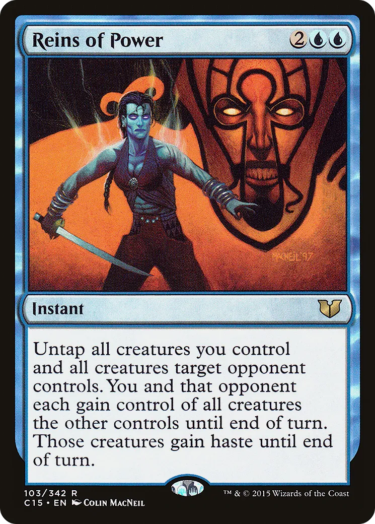 Reins of Power — Commander 2015 — Magic: The Gathering