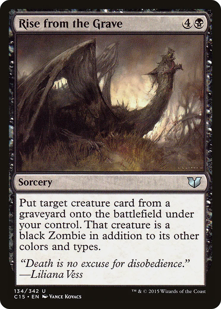 Rise from the Grave — Commander 2015 — Magic: The Gathering