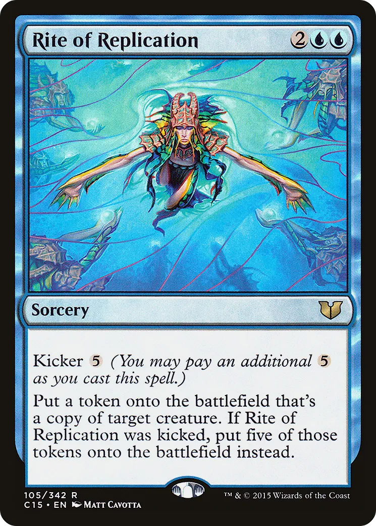 Rite of Replication — Commander 2015 — Magic: The Gathering