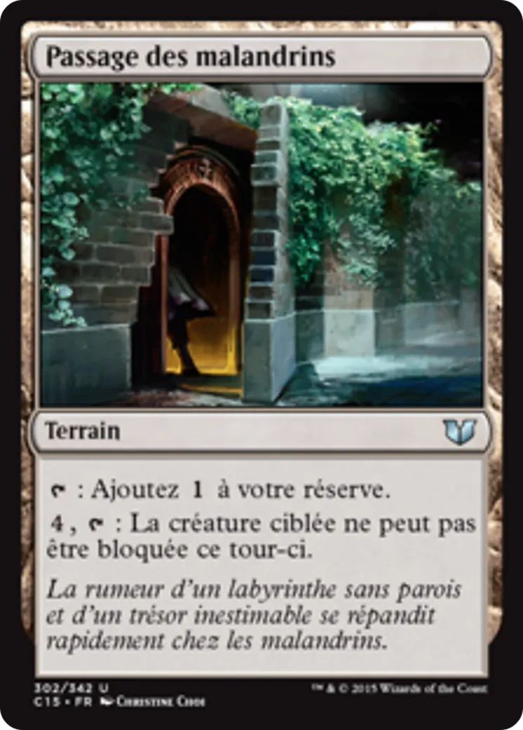 Passage des malandrins — Commander 2015 — Magic: The Gathering