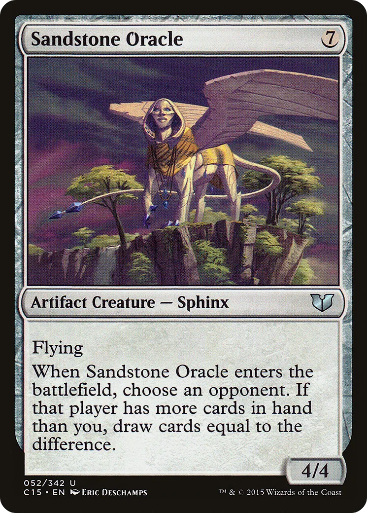 Sandstone Oracle — Commander 2015 — Magic: The Gathering