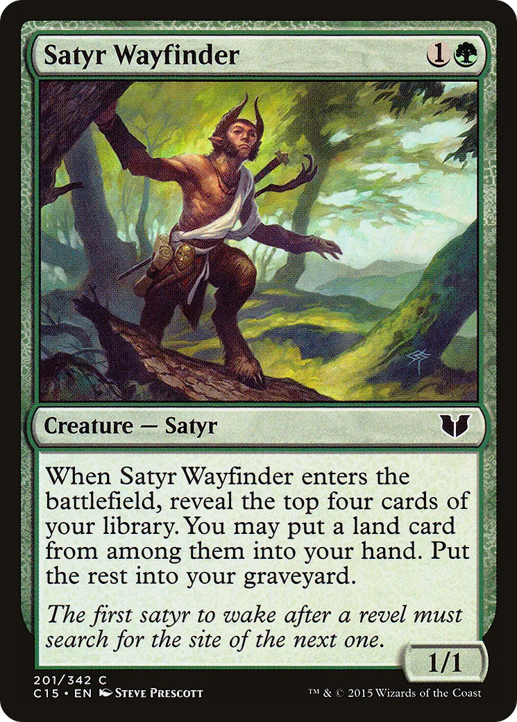 Guidevoie satyre — Commander 2015 — Magic: The Gathering