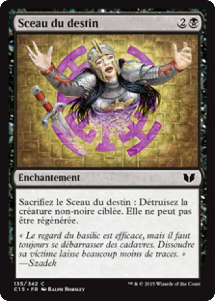 Sceau du destin — Commander 2015 — Magic: The Gathering