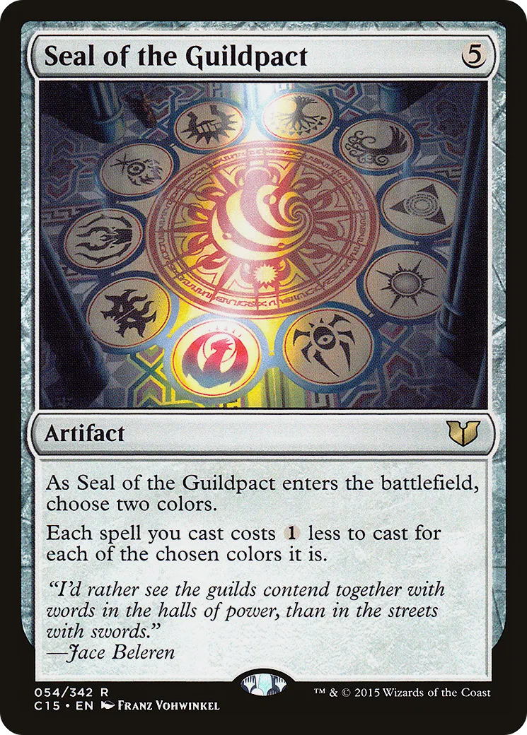 Seal of the Guildpact — Commander 2015 — Magic: The Gathering
