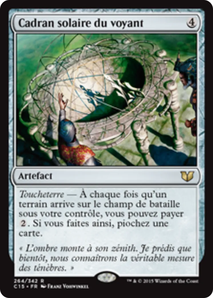 Cadran solaire du voyant from Commander 2015 - Magic: The Gathering