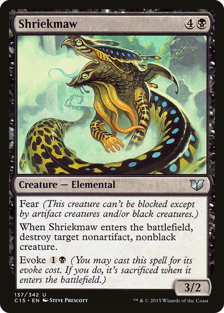 Shriekmaw — Commander 2015 — Magic: The Gathering