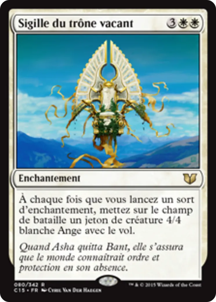 Sigille du trône vacant — Commander 2015 — Magic: The Gathering