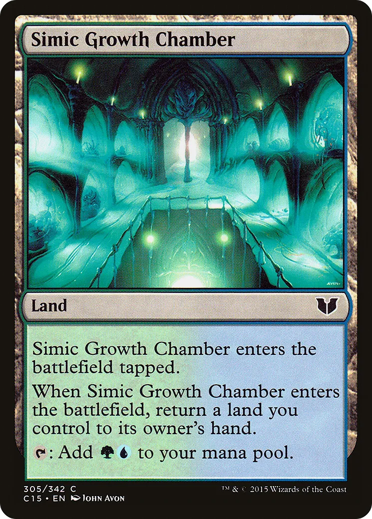 Simic Growth Chamber — Commander 2015 — Magic: The Gathering