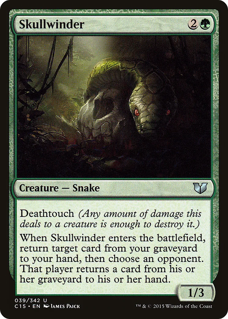 Skullwinder — Commander 2015 — Magic: The Gathering