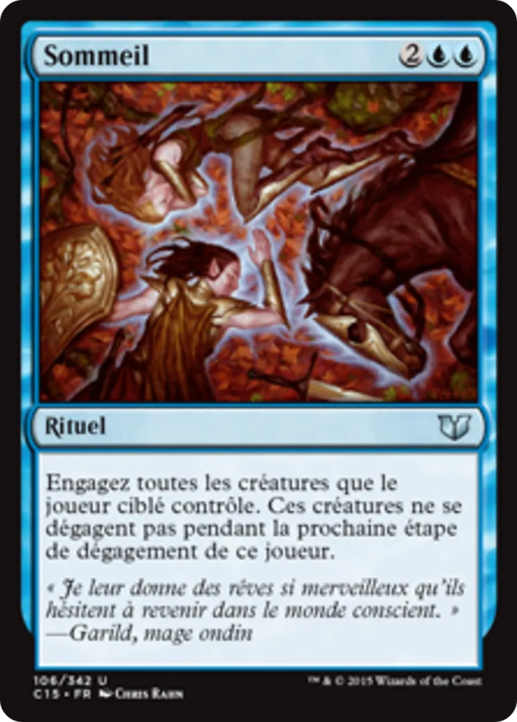 Sommeil — Commander 2015 — Magic: The Gathering