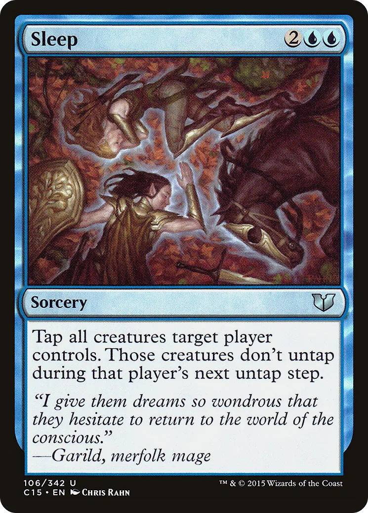 Sleep — Commander 2015 — Magic: The Gathering