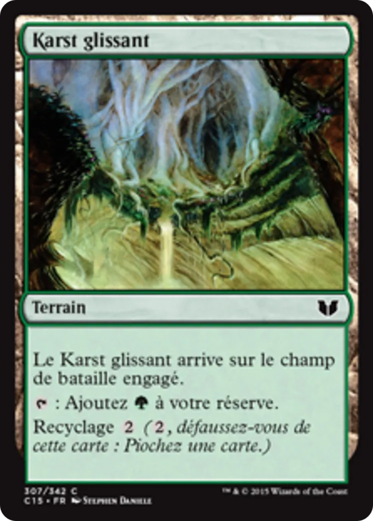 Karst glissant — Commander 2015 — Magic: The Gathering