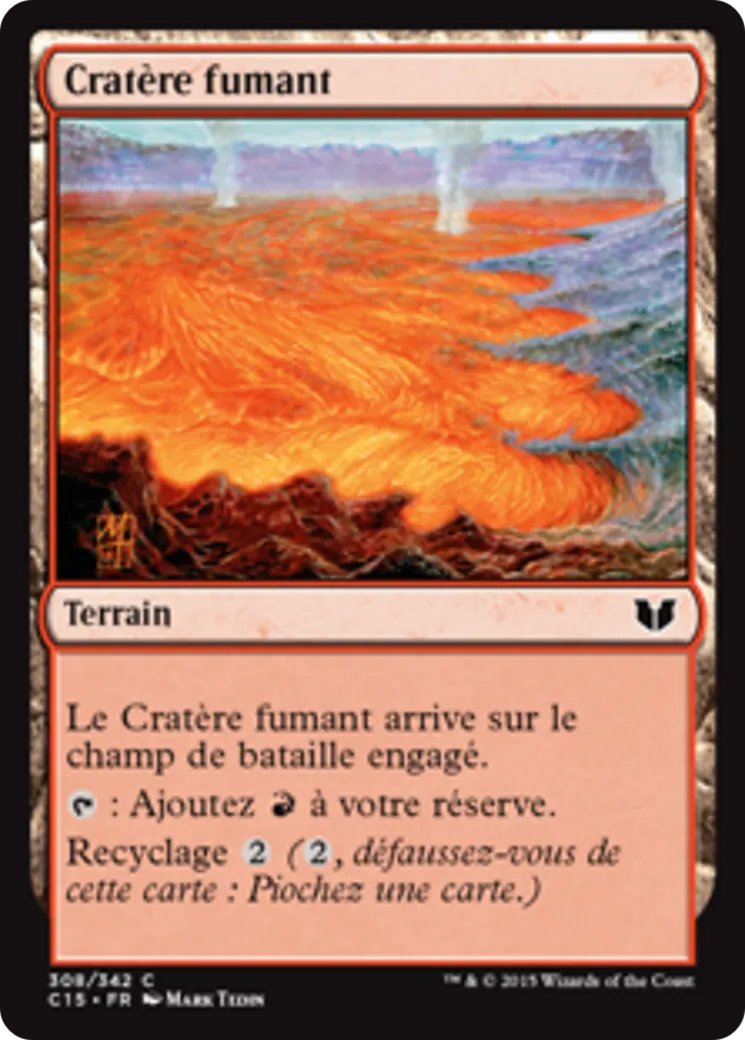 Cratère fumant — Commander 2015 — Magic: The Gathering