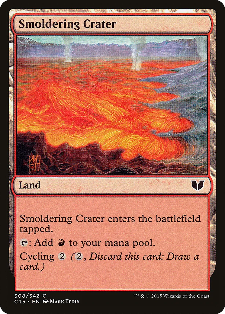 Smoldering Crater — Commander 2015 — Magic: The Gathering