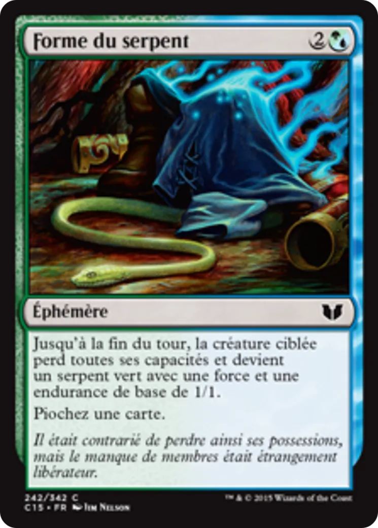Forme du serpent — Commander 2015 — Magic: The Gathering