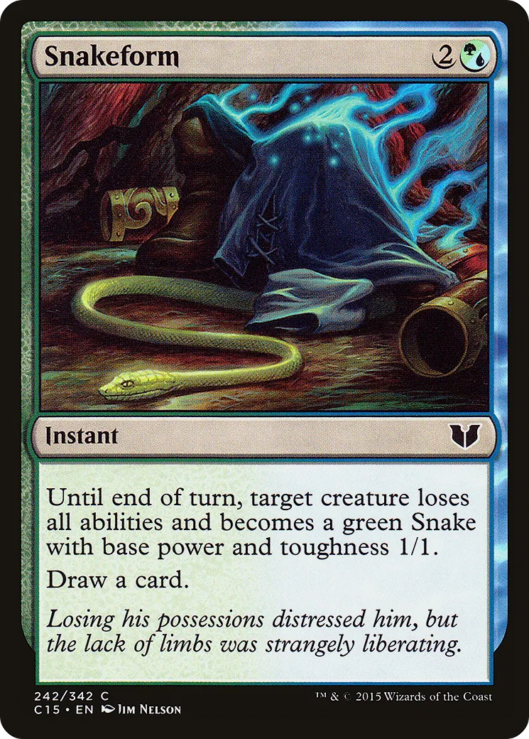 Forme du serpent — Commander 2015 — Magic: The Gathering