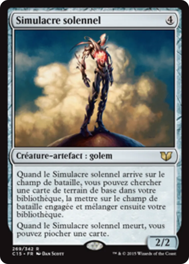 Simulacre solennel — Commander 2015 — Magic: The Gathering