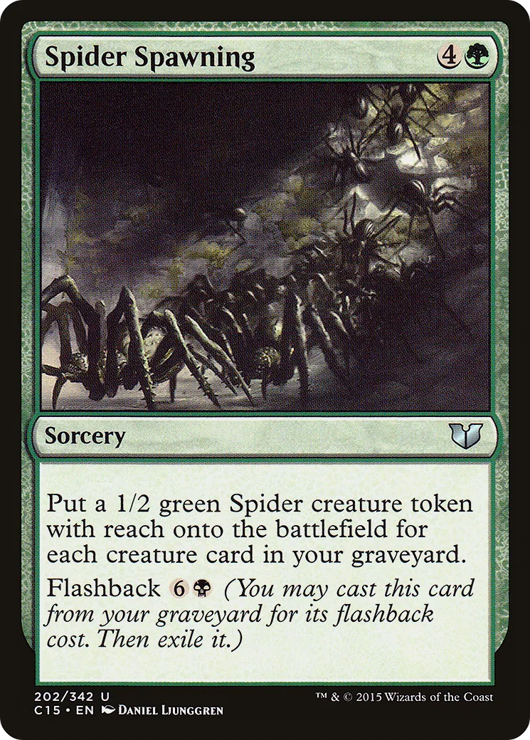 Frayère de l'araignée — Commander 2015 — Magic: The Gathering