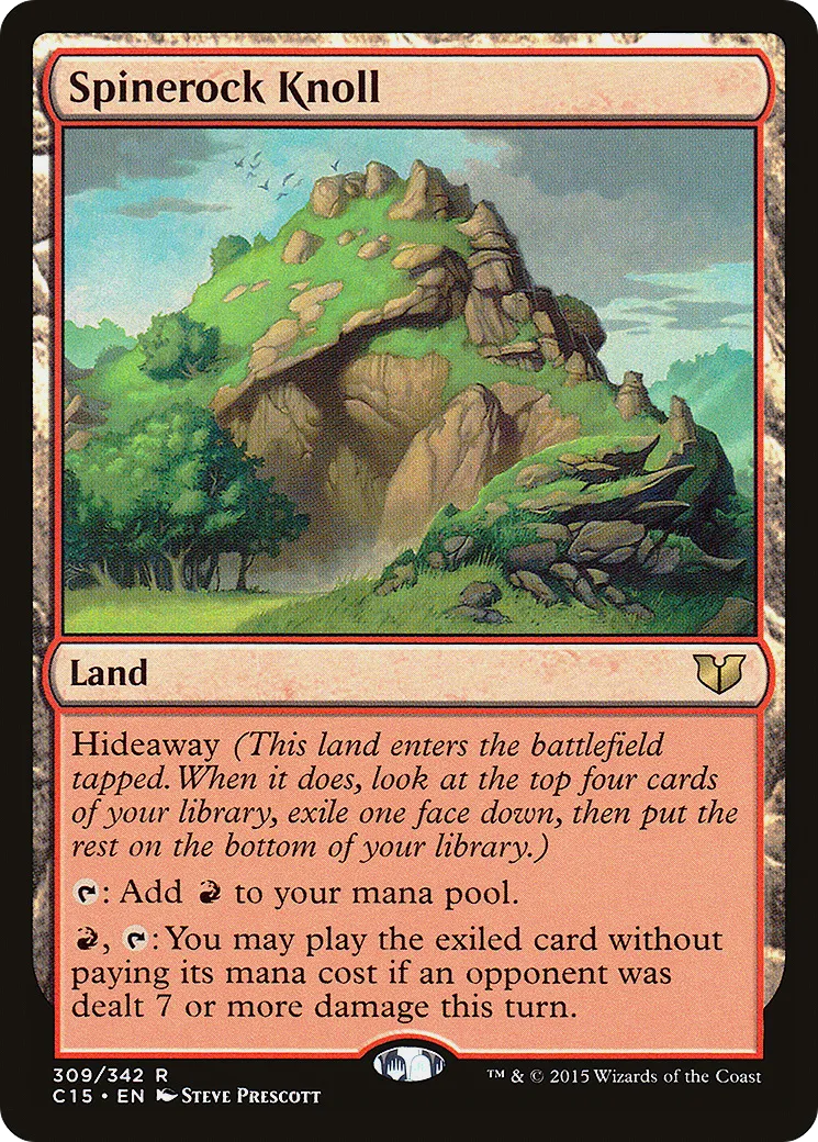 Spinerock Knoll — Commander 2015 — Magic: The Gathering