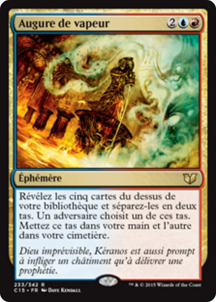 Augure de vapeur — Commander 2015 — Magic: The Gathering
