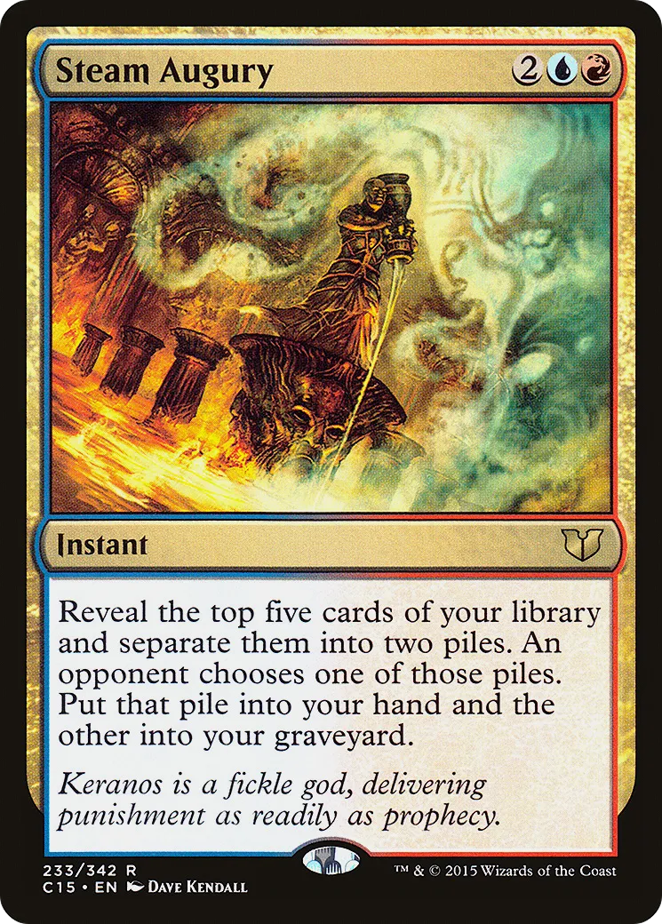 Augure de vapeur — Commander 2015 — Magic: The Gathering