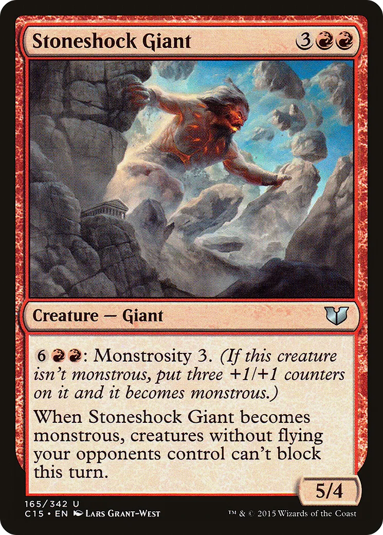 Stoneshock Giant — Commander 2015 — Magic: The Gathering