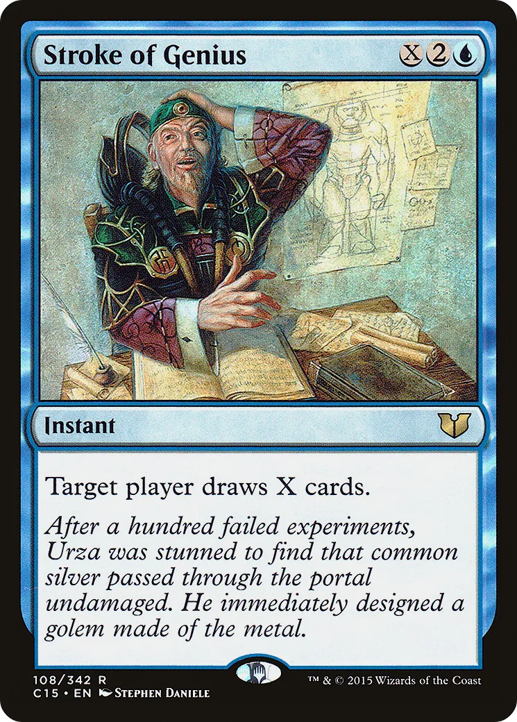 Stroke of Genius — Commander 2015 — Magic: The Gathering