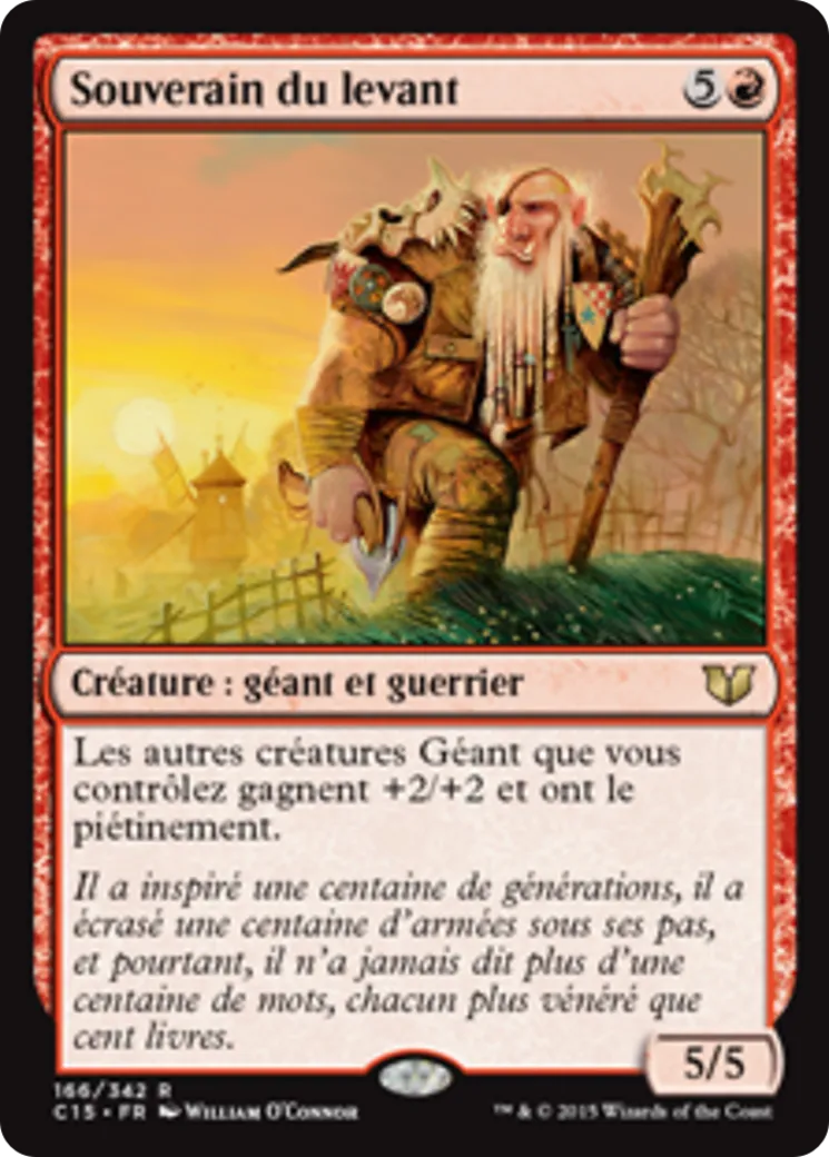 Souverain du levant — Commander 2015 — Magic: The Gathering