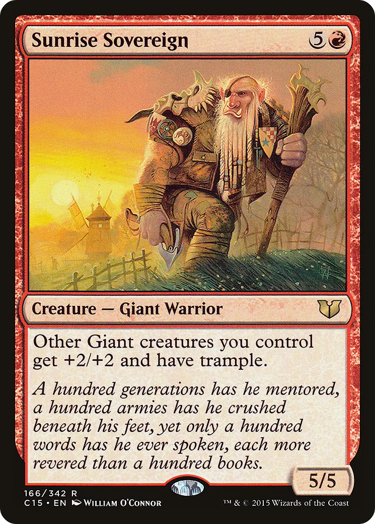 Sunrise Sovereign — Commander 2015 — Magic: The Gathering