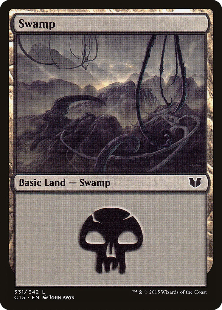 Swamp — Commander 2015 — Magic: The Gathering