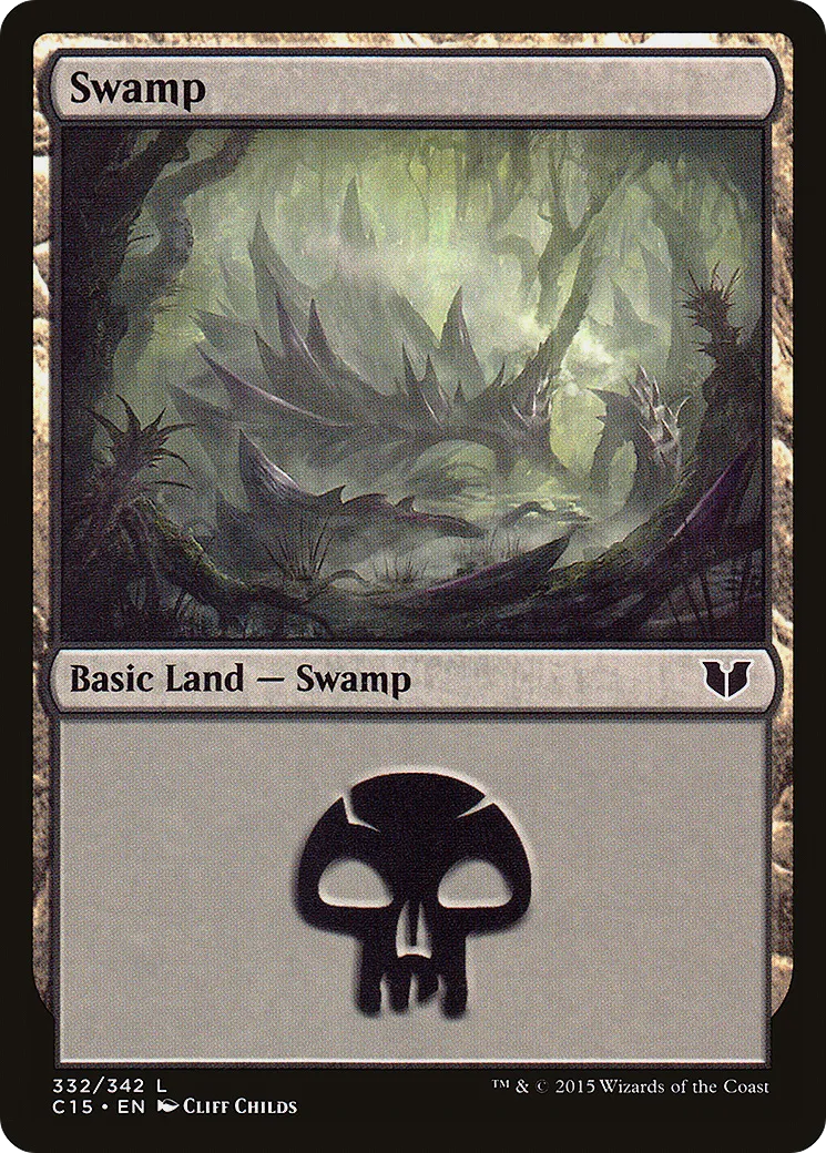 Swamp — Commander 2015 — Magic: The Gathering