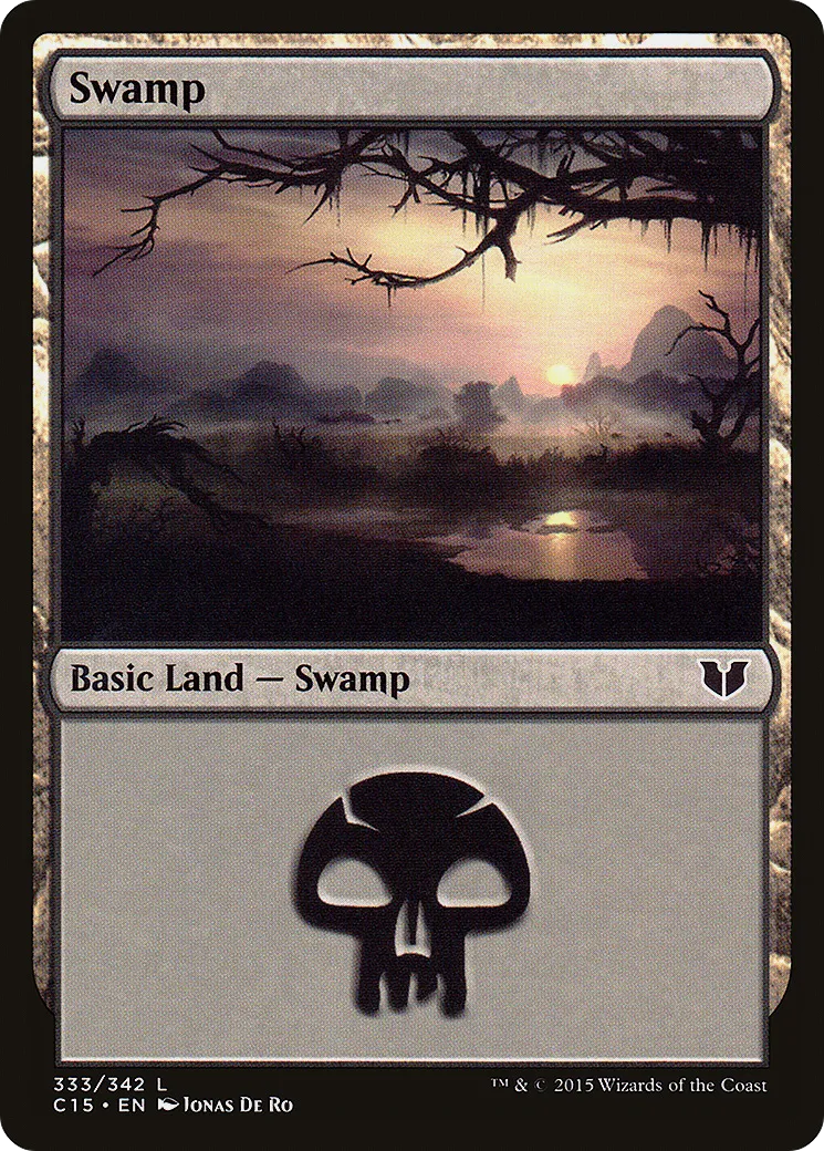 Swamp — Commander 2015 — Magic: The Gathering