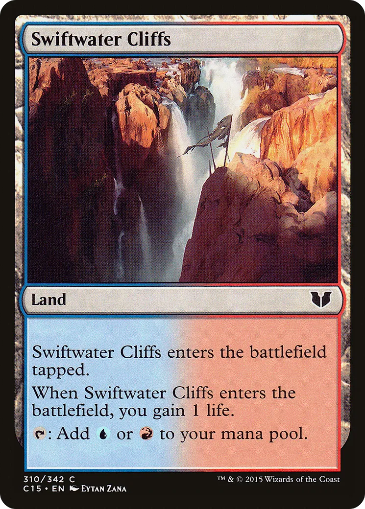Swiftwater Cliffs — Commander 2015 — Magic: The Gathering