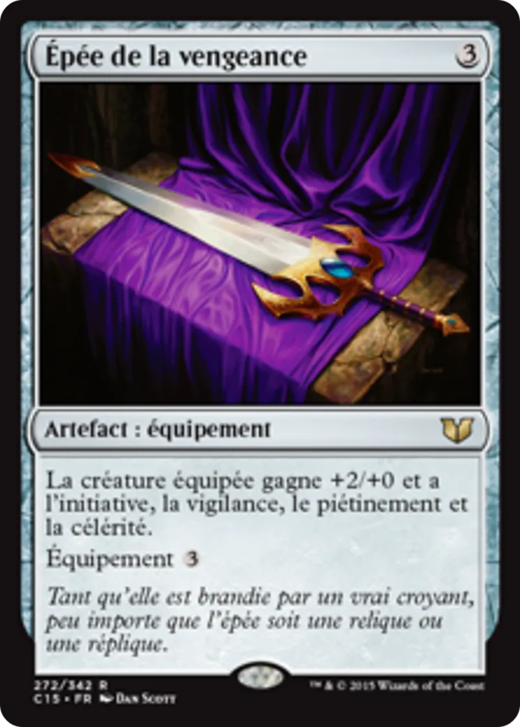 Épée de la vengeance — Commander 2015 — Magic: The Gathering