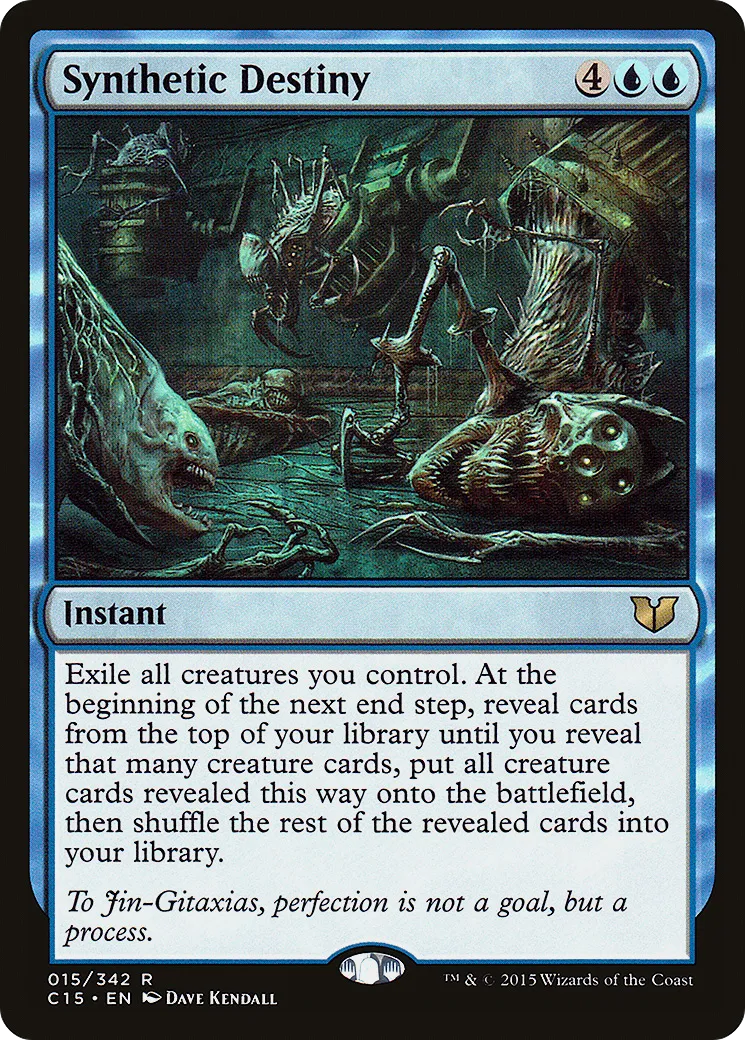 Destinée synthétique — Commander 2015 — Magic: The Gathering