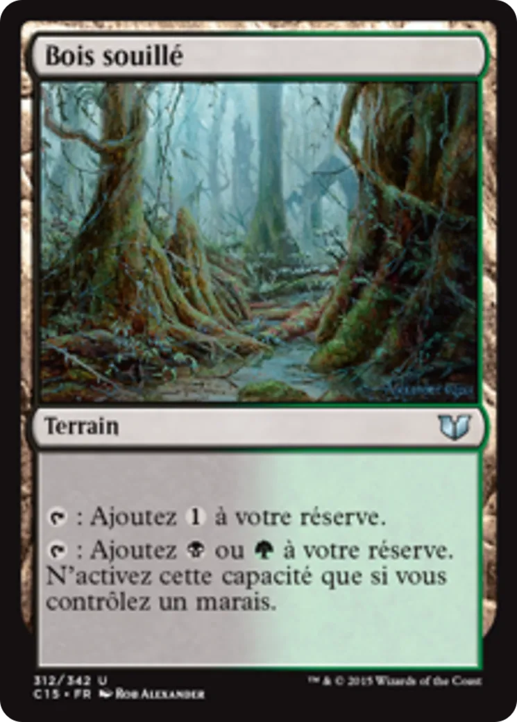 Bois souillé — Commander 2015 — Magic: The Gathering