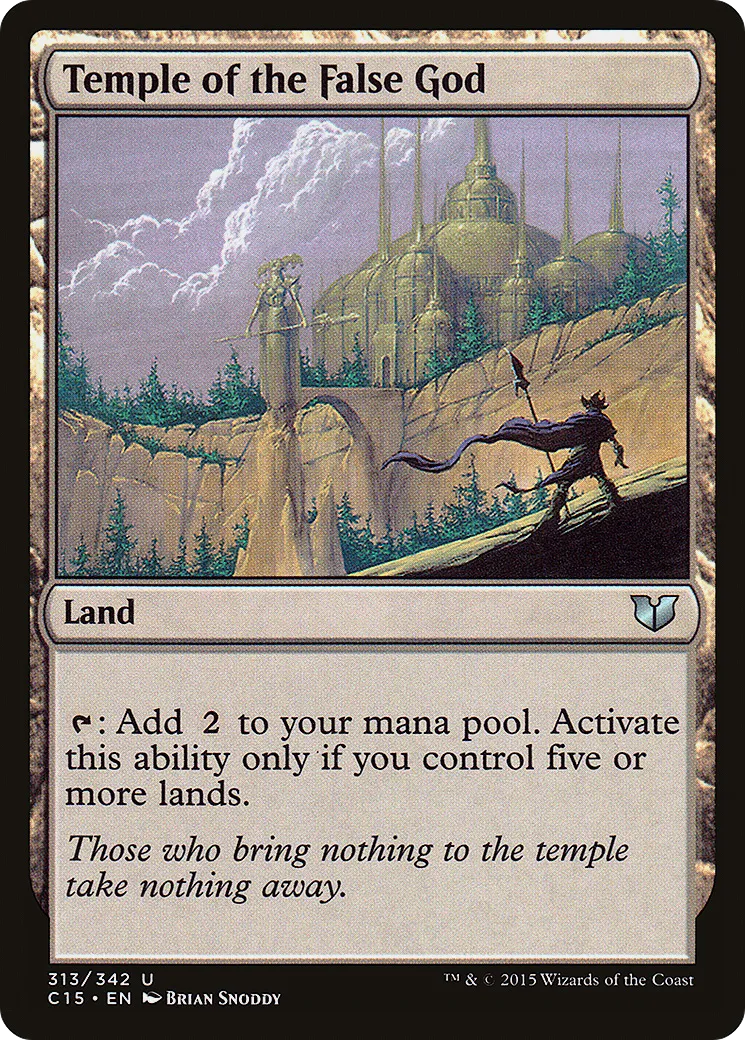 Temple of the False God — Commander 2015 — Magic: The Gathering
